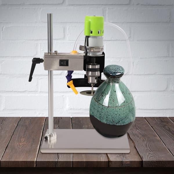 Glasflaskskärare, Justerbar hastighet, 150W motor