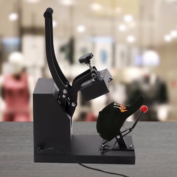 Varmepressemaskine, 360° rotation, digital kontrol