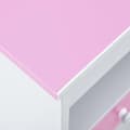 Miniatyrbild 3 av 10: vidaXL Skrivbord för barn lutbart rosa och vit