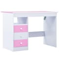 Miniatyrbild 5 av 10: vidaXL Skrivbord för barn lutbart rosa och vit