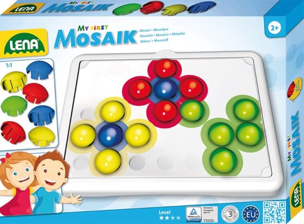 Lena Mosaik Junior Pärlset 36 st. 32mm