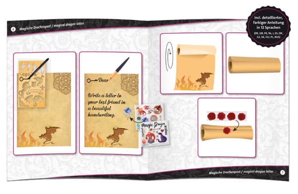 Lena handstils Dragon paket