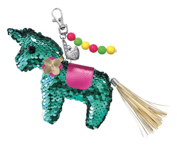 Fashion Pailletter charm - Unicorn/enhörning