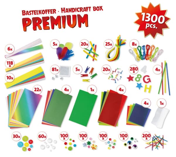 Lena Jumbo Handicraft Box Premium