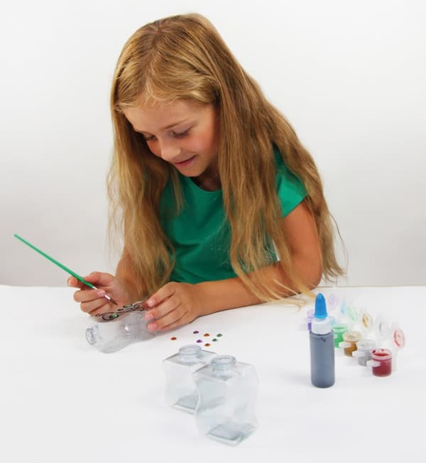 Lena Glitter Vaser till barn