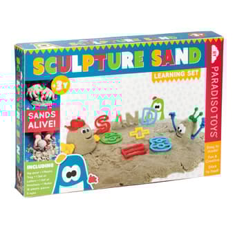 Sandskulpturer (Startset med 1 kg kinetisk sand)