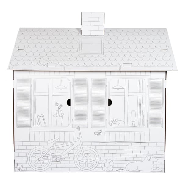 Ditt lilla hus (Måla själv)