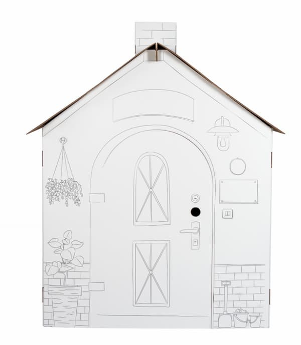 Ditt lilla hus (Måla själv)