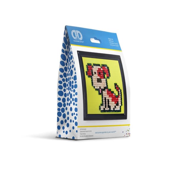 Diamond Dotz  7 x 7 cm - Fido hund