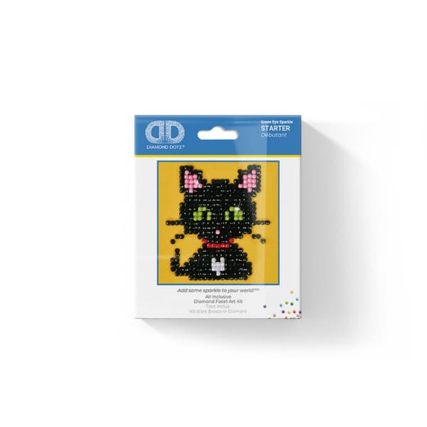 Diamond Dotz  7 x 7 cm - Katt