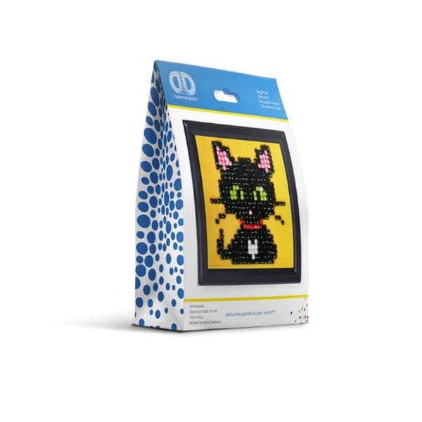Diamond Dotz  7 x 7 cm - Katt