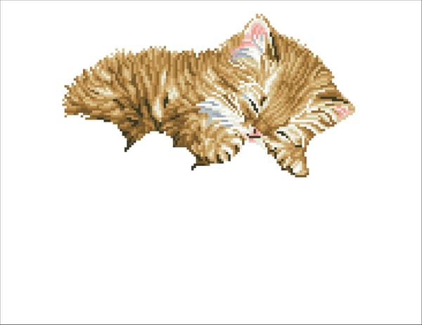 Diamond Dotz 52 x 40 cm - Kattunge