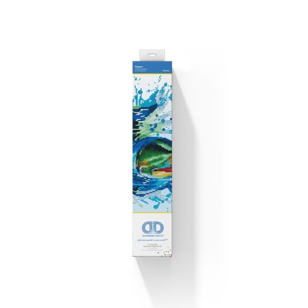 Diamond Dotz 40 x 40 cm - Delfin