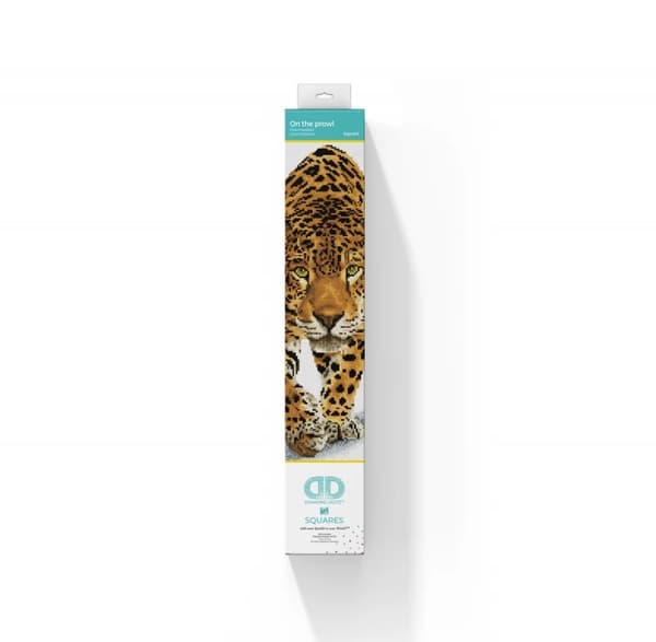 Diamond Dotz Squares 52 x 32 cm - Leopard