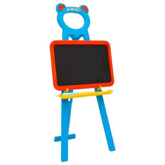 2-I-1 Staffli Med Griffeltavla Och Whiteboard