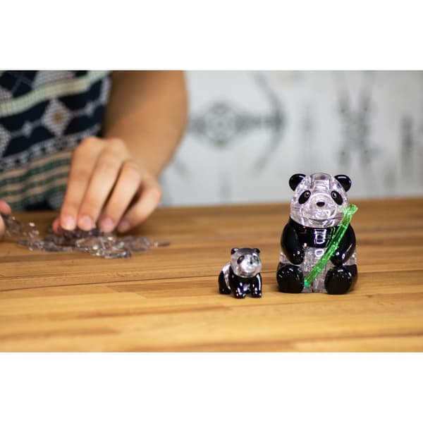 3D Kristallpussel - Panda Par