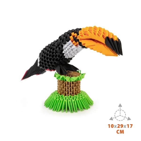 Origami 3D - Tukan