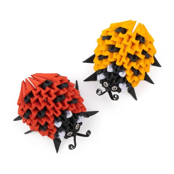 Origami 3D - Nyckelpigor