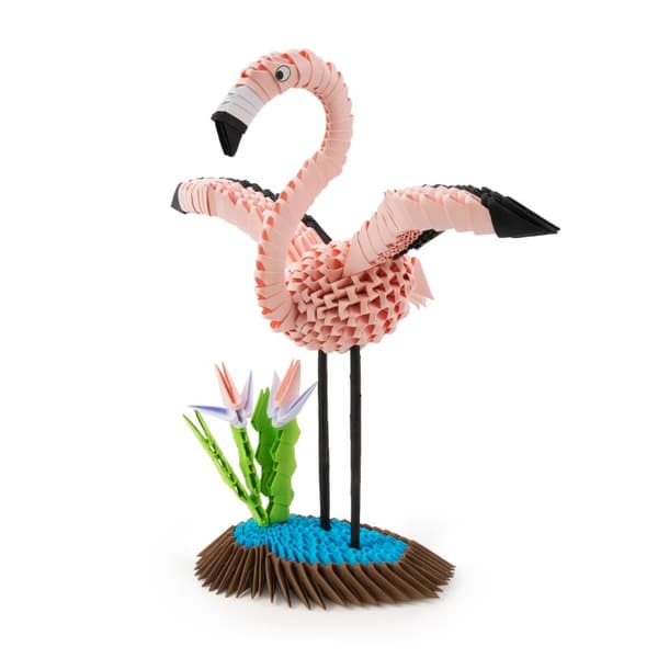 Origami 3D - Flamingo