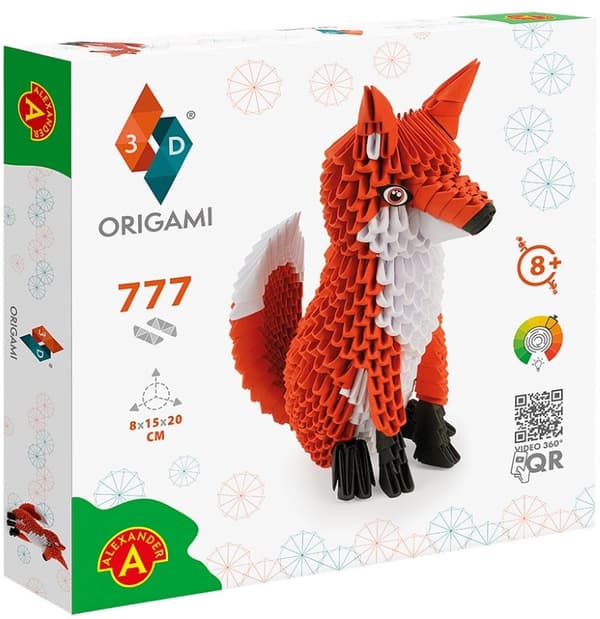 Origami 3D - Räv