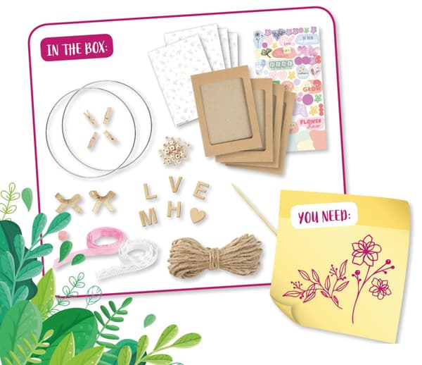 Lena Eco Floral konstset för barn