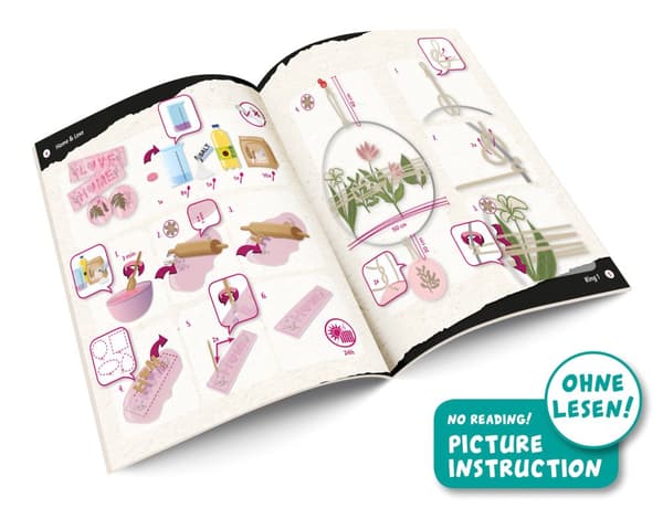 Lena Eco Floral konstset för barn