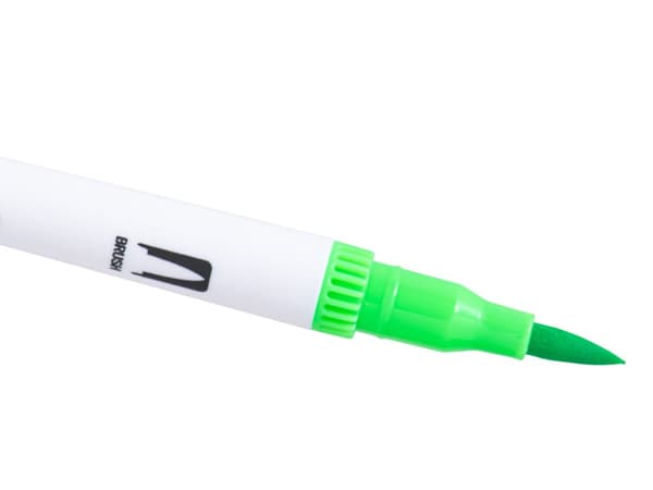 Markörer, markörer, dubbelsidiga fineliners, set i en resväska, 100 färger
