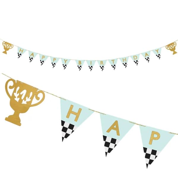 Grattis på födelsedagen Cups banner 2,5 m