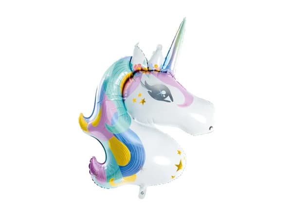 Unicorn folieballon 73cm x 90cm