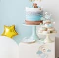 Miniatyrbillede 2 af 4: Dekorationer til muffins og cupcakes - Hval 11cm-13,5cm 7 stk.