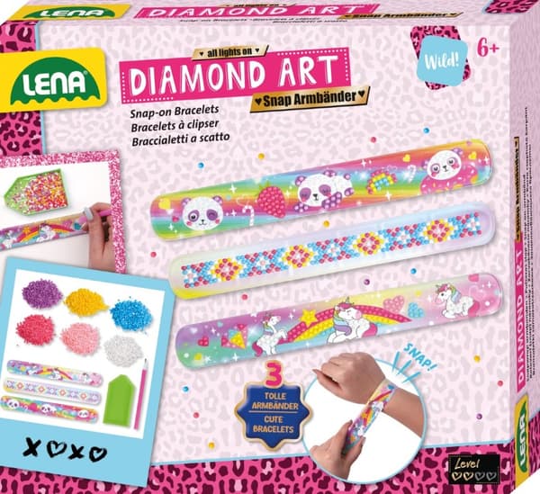 Lena Diamond Art - snäpparmband