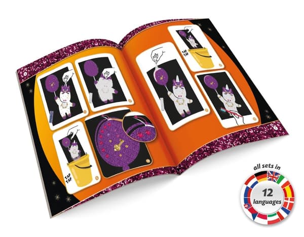 LENA Sparkle Art - Glitterset med enhörning