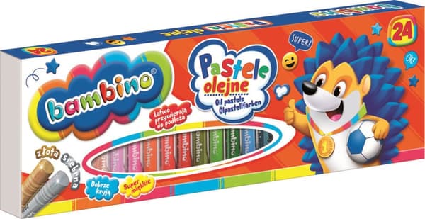 Olie pasteller Bambino pastel farveblyanter 24 farver