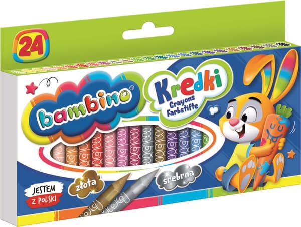 Bambino graphion kritor, 24 färger