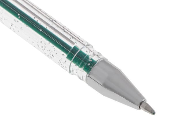 Farverige glitter gel penne, sæt med 50 stk.