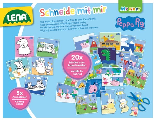 Greta Gris Klipp ut med mig (från 3 år)