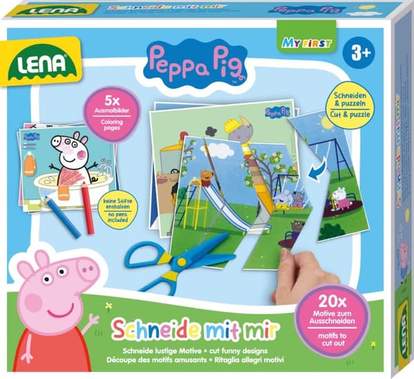 Greta Gris Klipp ut med mig (från 3 år)