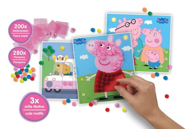 Greta Gris Kreativt DIY-set för barn (från 3 år)