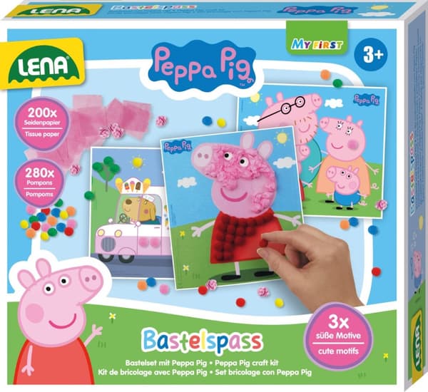 Greta Gris Kreativt DIY-set för barn (från 3 år)