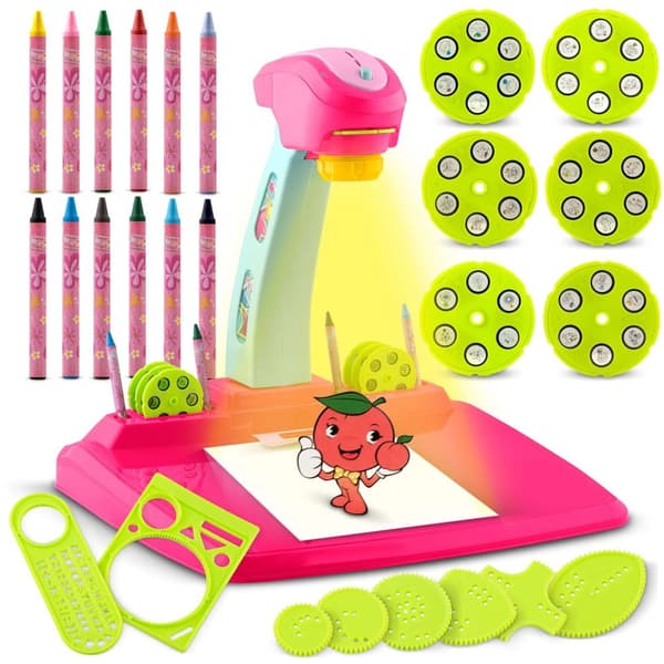 Ricokids 772000 Ritprojektor - Rosa