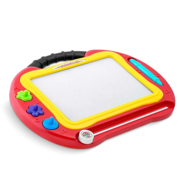 Ricokids liitutaulu + piirustuspöytä - punainen