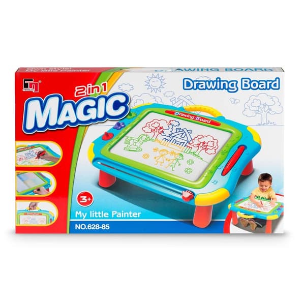 Ricokids Kladdbord + Ritbord - Blå