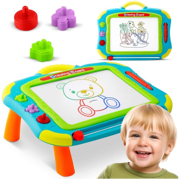 Ricokids Kladdbord + Ritbord - Blå