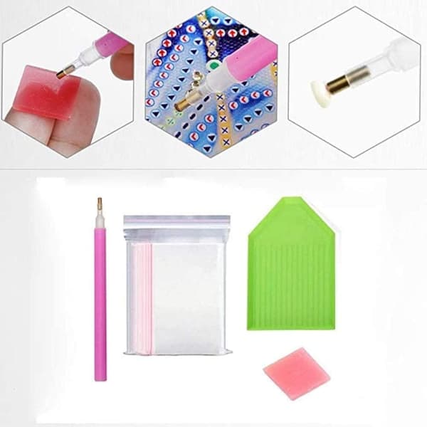 5D DIY Diamantmålningssatser för vuxna Diamantmålning Full Borrkorsstygnskit Djurlandskap Mosaiktillverkning Hantverk Present (Val 30X40Cm)