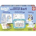 Miniatyrbillede 1 af 4: Kreativt sæt - EDUCA - Dekoration og modellering af blå figurer - 3 aktiviteter for 3-årige