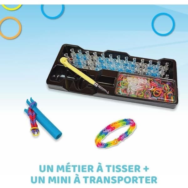 Rainbow Loom Original - Bandai - Væv med 600 elastikker - CD00001
