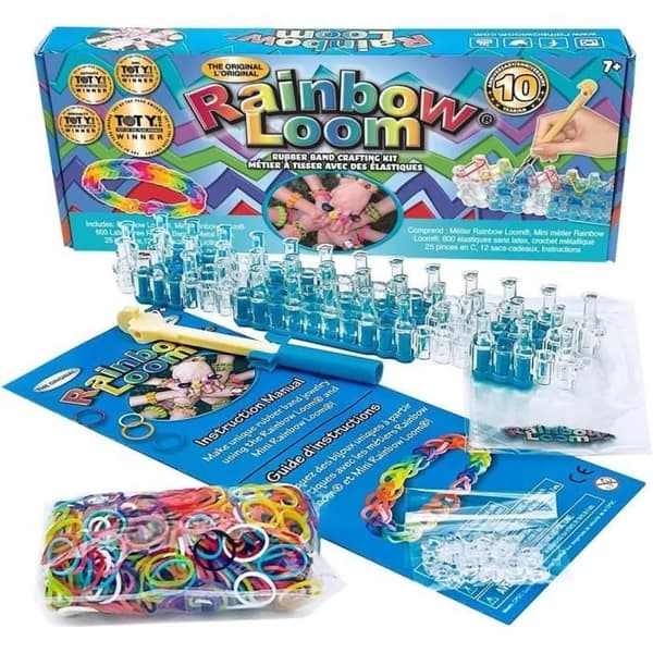 Rainbow Loom Original - Bandai - Væv med 600 elastikker - CD00001