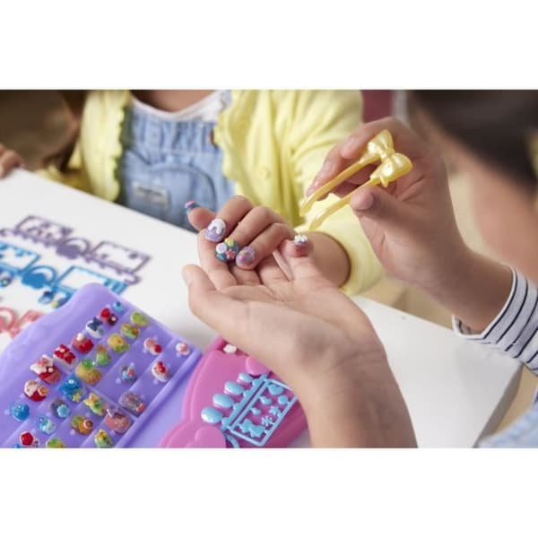 Manikyyrisetti - AQUABEADS - Kynsistudioni koristeluun - Turvallisuus ja itsenäinen käyttö, Magic Powder