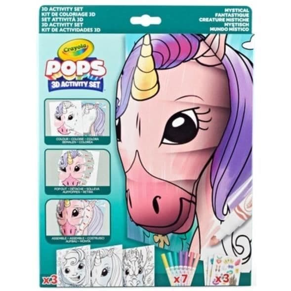 3D-ritningsspel - CRAYOLA - POPS 3D - Mystisk