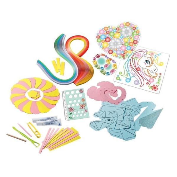 Vær kreativ papirkunst Maxi Origami, 3D-foldning, Quilling, 9 kreationer, Genstandsskabelse, Kreativ fritid, Fra 8 år – 18236, Ravensb